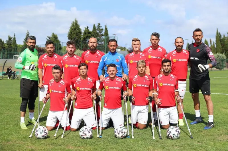 Ampute Futbol Milli Takımı, Gürcistan'ı 10-0 yendi