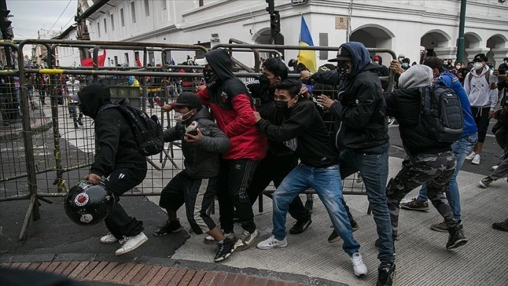 Ekvador'da hükümet karşıtı protestolarda hadiseler çıktı