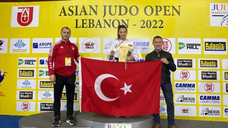 Milli judocu Hatice Vandemir Asya Açık Turnuvası'nda altın madalya kazandı