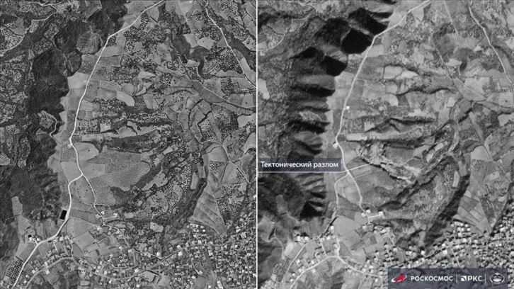 Rusya Federal Uzay Ajansı, Türkiye'deki depremin tektonik etkisini uydudan görüntüledi