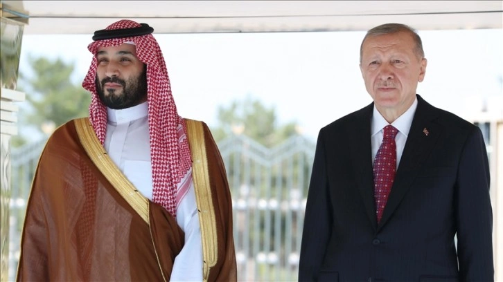 Suudi Arabistan Veliaht Prensi Selman'dan Cumhurbaşkanı Erdoğan'a 