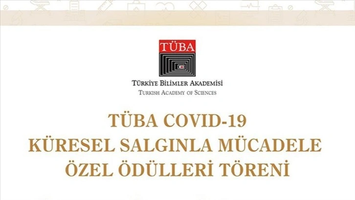 TÜBA'nın Kovid-19 ile mücadele özel ödülleri pazartesi sahiplerine verilecek