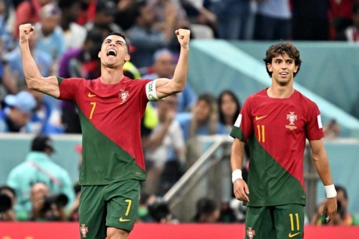 Uruguay’ı 2-0 yenen Portekiz son 16’ya kaldı