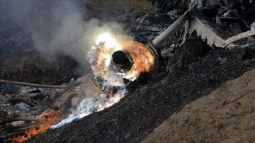 Afganistan'da Taliban'ın kullandığı ABD'den kalan helikopter düştü: 3 ölü