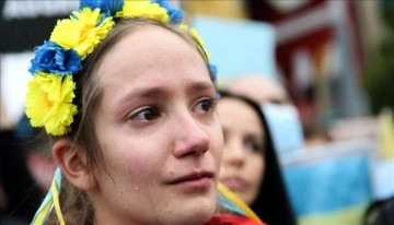 Antalya'da yaşayan Ukraynalılar, Rusya'nın askeri müdahalesine tepki gösterdi