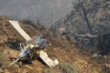 Arjantin’de yangın söndürme helikopteri düştü: 2 ölü