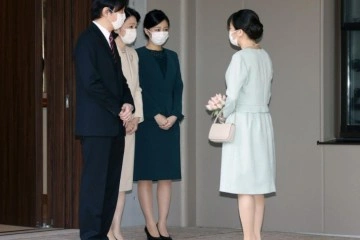 Aşkı kraliyete yeğleyen Japonya Prensesi Mako dünya evine girdi
