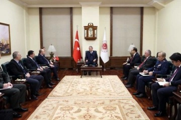 Bakan Akar, Gürcistan heyetini kabul etti