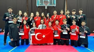Balkan Tekvando Şampiyonası'nda madalya yağmuru