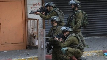 Batı Şeria'da İsrail güçleriyle yaşanan arbedede 6 Filistinli yaralandı