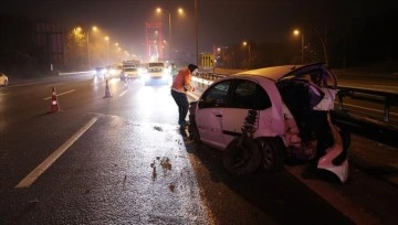 Beykoz’da zincirleme trafik kazasında 6 kişi yaralandı