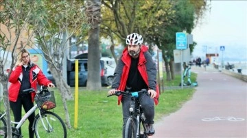Bisiklet yolu planlarına dayanak bisikletseverleri kıvançlı etti