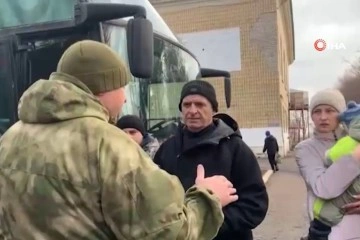 Çatışmaların devam ettiği Donbass’tan sivillerin tahliyesi sürüyor