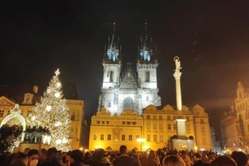 Çekya'da yeni yıl coşkuyla kutlandı