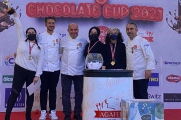 Çikolata yarışmasının kazananı oldular