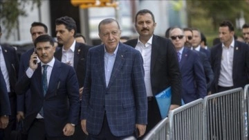 Cumhurbaşkanı Erdoğan, ABD'de faaliyet gösteren STK temsilcilerini kabul etti