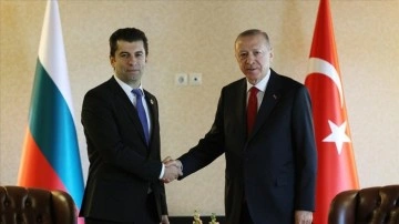 Cumhurbaşkanı Erdoğan, Bulgaristan Başbakanı Petkov'u kabul etti