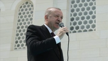 Cumhurbaşkanı Erdoğan, 'Prof. Dr. Osman Öztürk İncirli Bostan Camii'nin açılışını gerçekle