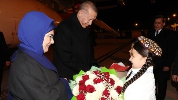 Cumhurbaşkanı Erdoğan, Türkmenistan’da