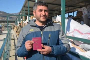 Depremzedeler için gönderilen monttan pasaport çıktı