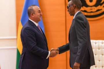 Dışişleri Bakanı Çavuşoğlu, Ruanda Devlet Başkanı Kagame ile görüştü