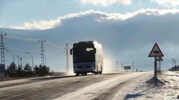 Erzurum, Ardahan, Ağrı ve Kars'ta soğuk hava ve kar etkisini sürdürüyor
