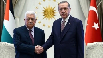 Filistin Devlet Başkanı Abbas'tan Türkiye'ye Cumhuriyet Bayramı zımnında tebrik mesajı