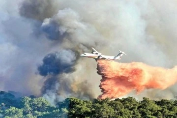 Fransa’nın güneyinde orman yangını: Bin 500 hektar kül oldu