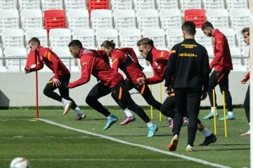 Galatasaray, Beşiktaş derbisi hazırlıklarını sürdürdü