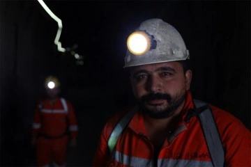 Gümüşhane’de madenlerde çalışan işçiler yer altında yaşadıkları zorlukları anlattı