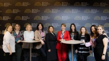 Hariciyeye güç katan kadınlar Antalya Diplomasi Forumu'na da imza atıyor