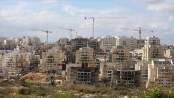 İsrail'den Batı Şeria'da 3 binden aşkın gayrikanuni mesken inşasına onay