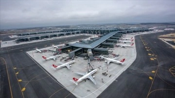 İstanbul Havalimanı uçuş sayısıyla ocak ayını zirvede tamamladı