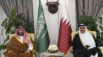 Katar Emiri ile Suudi Arabistan Veliahtı Koordine Konseyine başkanlık etti