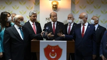 KKTC Cumhurbaşkanı Tatar: Belirli sayıda Türk askerinin behemehâl Kıbrıs'ta kalması gerekiyor