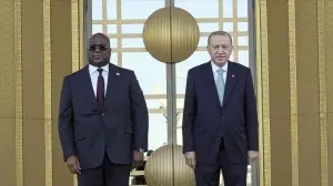 Kongo Demokratik Cumhuriyeti Cumhurbaşkanı Tshisekedi Ankara'da