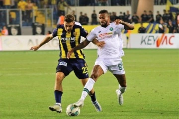 Konyaspor ile Ankaragücü 32. randevuda