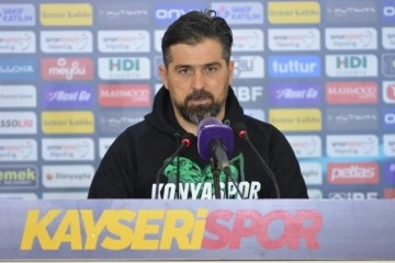 Konyaspor Teknik Direktörü Palut: 'Ligdeki yarışımıza devam ediyoruz'