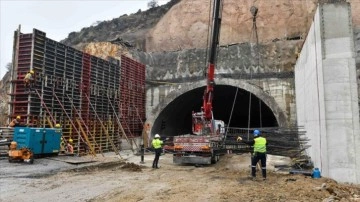 Kuzey Ankara Protokol Yolu Tüneli'ndeki çalışmaların ilk etabı tamamlandı