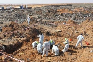 Libya’da 5 toplu mezarda 25 kişinin cansız bedenine ulaşıldı