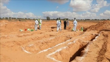 Libya'nın Terhune kentinde müşterek toplu mezar henüz bulundu