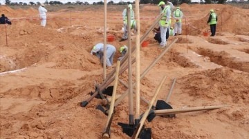 Libya'nın 'toplu mezarlar kenti' Terhune'de 6 naaş henüz bulundu