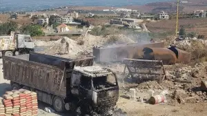 Lübnan ordusu: Akkar'daki patlama askerlerin el koyduğu yakıt deposunda meydana geldi