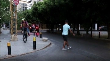 Lübnan'daki yakıt krizi dolayısıyla el muvasala ara bulucu yerine bisikleti yeğleme bedel oldu