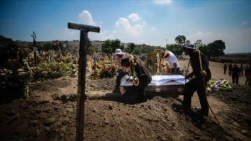 Meksika'da Kovid-19 dolayısıyla ölenlerin sayısı 290 bini aştı