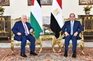 Mısır Cumhurbaşkanı Sisi, Filistin Devlet Başkanı Abbas'la görüştü