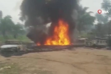 Nijerya'da petrol rafinerisinde patlama: 12 ölü