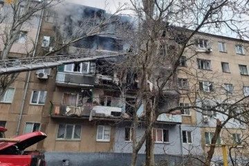 Nikolaev’de sivil yerleşim yerleri vuruldu