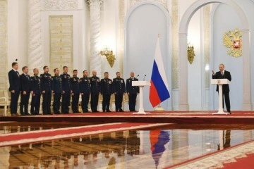 Putin’den Ukrayna’da görev yapan askerlere 'Altın Yıldız' madalyası