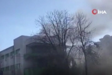 Romanya’da korona hastanesinde yangın